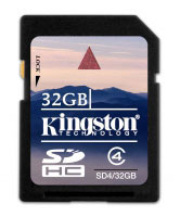 Kingston 32GB SDHC Card (SD4/32GB) Kingston 32GB SDHC Card (SD4/32GB)